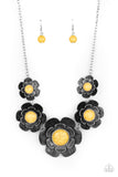 Bountiful Badlands - Yellow Necklace Paparazzi