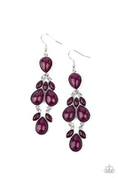 Superstar Social - Purple Earrings Paparazzi