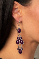 Superstar Social - Purple Earrings Paparazzi