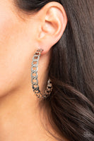 Climate CHAINge - Silver Earrings Paparazzi