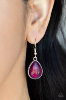 Opal Auras - Purple Necklace Paparazzi