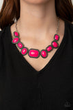 Lets Get Loud - Pink Necklace Paparazzi