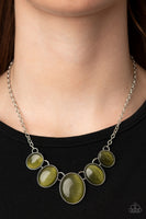 One Can Only GLEAM - Green Necklace Paparazzi