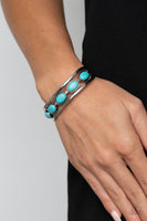 River Rock Canyons - Blue Bracelet Paparazzi