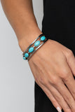 River Rock Canyons - Blue Bracelet Paparazzi