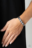 Mojave Glyphs - Silver Bracelet Paparazzi