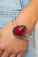 Over The Top Pop - Red Bracelet Paparazzi