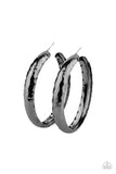 Check Out These Curves - Black Earrings Paparazzi - Incoming