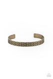 Mind Games - Brass Bracelet Paparazzi