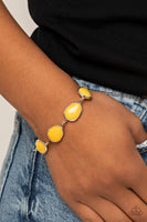 REIGNy Days - Yellow Bracelet Paparazzi