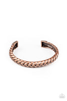 Tough as Nails - Copper Bracelet Paparazzi