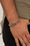 Rustic Reveler - Silver Bracelet Paparazzi