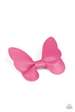 Butterfly Oasis - Pink Hair Clip Paparazzi