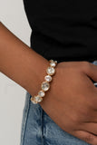 Still GLOWING Strong - Gold Bracelet Paparazzi