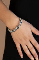 Still GLOWING Strong - Silver Bracelet Paparazzi