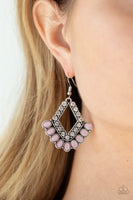 Just BEAM Happy - Pink Earrings Paparazzi