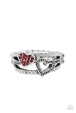 You Make My Heart BLING - Red Ring Paparazzi