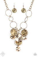 Learn the HARDWARE Way - Brass Necklace Paparazzi