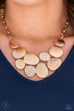 A Hard LUXE Story - Gold Necklace Paparazzi