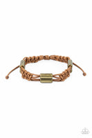 Always Adrift - Brown Bracelet Paparazzi