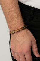 Always Adrift - Brown Bracelet Paparazzi