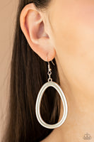 Casual Curves - Silver Earrings Paparazzi - Incoming