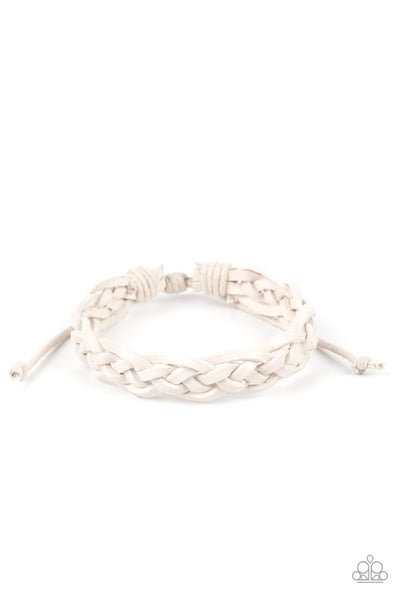Time To Hit The RODEO - White Bracelet Paparazzi