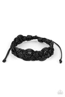 Coastal Diving - Black Urban Bracelet Paparazzi