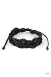 Coastal Diving - Black Urban Bracelet Paparazzi