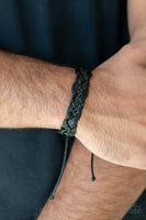 Coastal Diving - Black Urban Bracelet Paparazzi