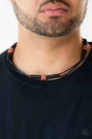 Volcanic Vagabond - Red Urban Necklace Paparazzi