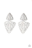 PRIMAL Factors - Silver Earrings Paparazzi