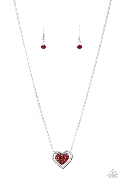 Game, Set, MATCHMAKER - Red Heart Necklace