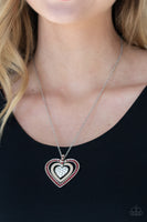 Bless Your Heart - Red Heart Necklace Paparazzi