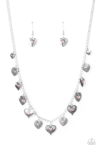 Lovely Lockets - Pink Necklace Paparazzi