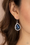 Dripping With Drama - Blue Earrings Paparazzi