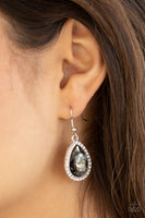 Dripping With Drama - Silver Earrings Paparazzi