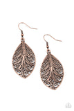 One VINE Day - Copper Earrings Paparazzi