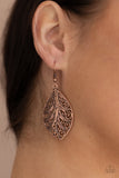 One VINE Day - Copper Earrings Paparazzi