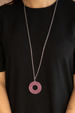 High-Value Target - Pink Necklace Paparazzi