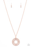 High-Value Target - Copper Necklace Paparazzi
