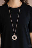 High-Value Target - Copper Necklace Paparazzi