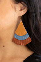 Huge Fanatic - Multi-Colored Earrings Paparazzi