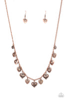 Lovely Lockets - Copper Necklace Paparazzi