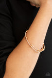 Standout Shine - Gold Bracelet Paparazzi