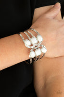 Mystified - White Bracelet Paparazzi