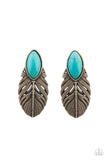 Rural Roadrunner - Brass Earrings Paparazzi