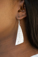 Ready The Troops - Silver Earrings Paparazzi