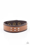 Blaze A Trail - Brown Urban Bracelet Paparazzi