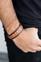 Blaze A Trail - Brown Urban Bracelet Paparazzi